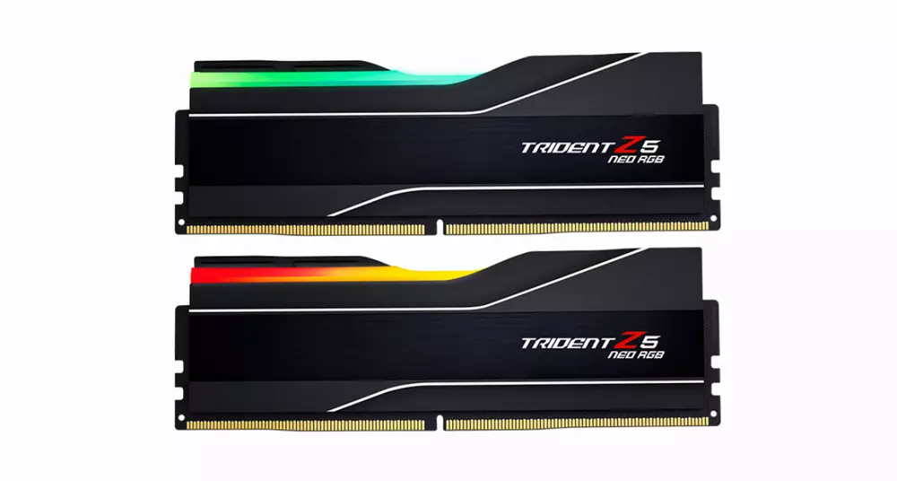 Памет G.SKILL Trident Z5 Neo RGB Black 32GB (2x16GB) DDR5 6000MHz CL32 AMD EXPO - F5-6000J3040G32GX2-TZ5NR