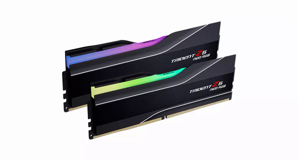 Памет G.SKILL Trident Z5 Neo RGB Black 32GB (2x16GB) DDR5 6000MHz CL32 AMD EXPO - F5-6000J3040G32GX2-TZ5NR