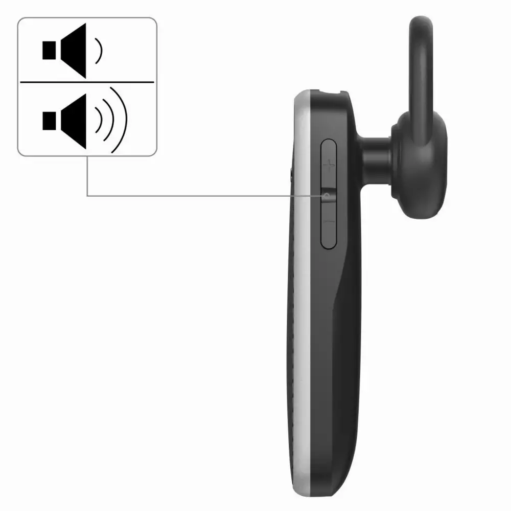 Блутут слушалка HAMA MyVoice700, Mono-Bluetooth, Multipoint, Контрол на звука, Черна