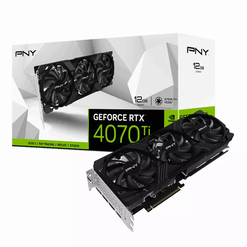 Видео карта PNY GeForce RTX 4070 Ti 12GB VERTO Triple Fan GDDR6X