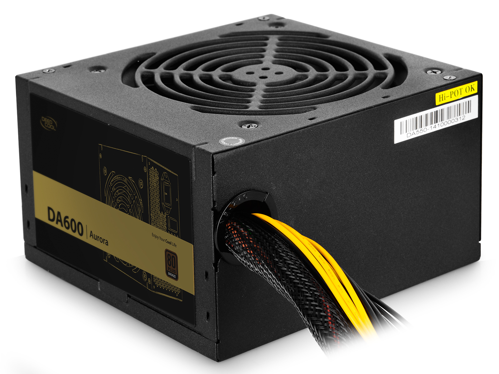 Захранване DeepCool DA600 (600W) 80 Plus Bronze PSU - DP-BZ-DA600N  