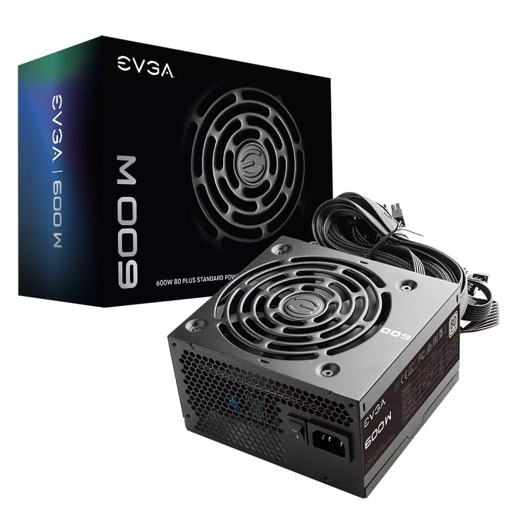 Захранване EVGA 600 W2 (600W) 80 Plus White - 100-W2-0600-K2