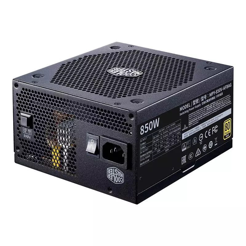 Захранване Cooler Master V850W 80 Plus Gold V2 - MPY-850V-AFBAG-EU