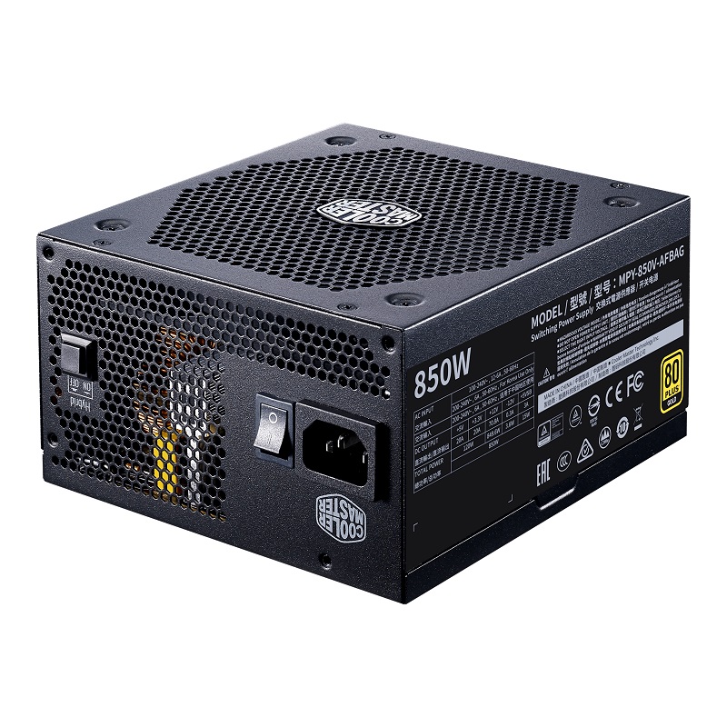 Захранване Cooler Master V850W 80 Plus Gold V2 - MPY-850V-AFBAG-EU