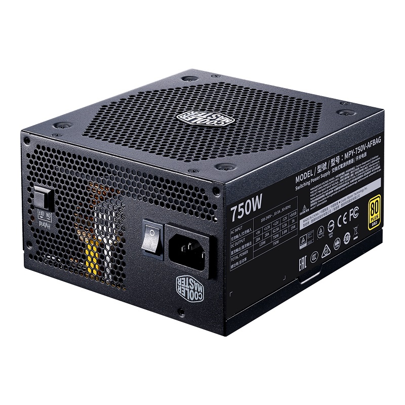 Захранване Cooler Master V750W 80 Plus Gold V2 - MPY-750V-AFBAG-EU