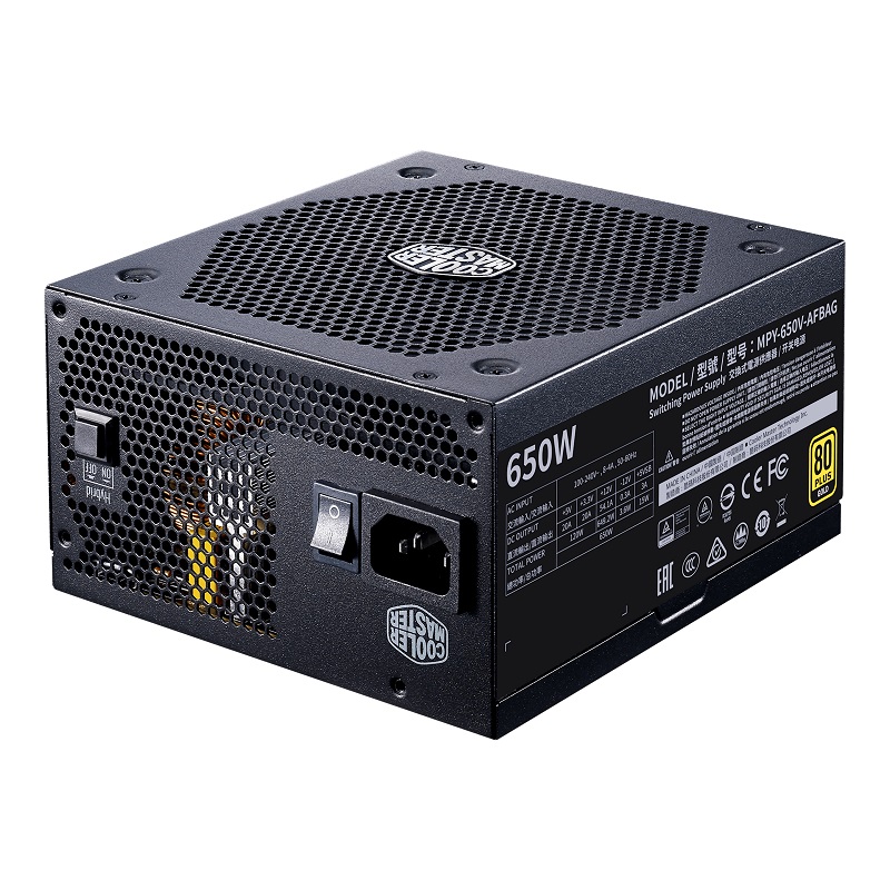 Захранване Cooler Master V650W 80 Plus Gold V2 - MPY-650V-AFBAG-EU