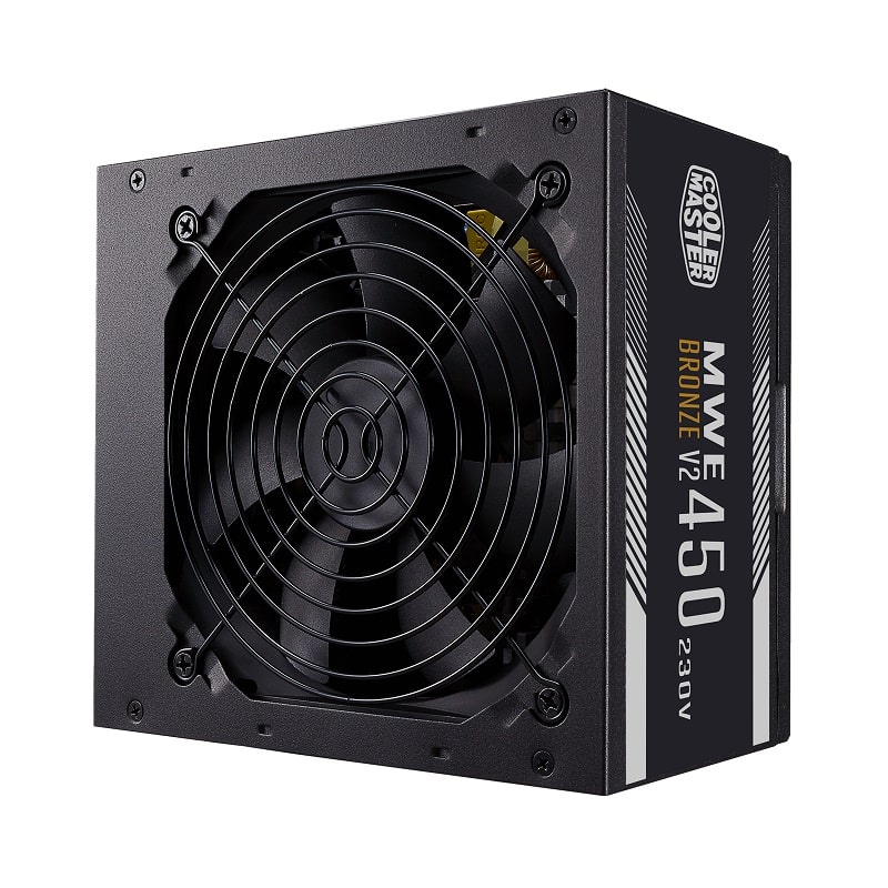 Захранване Cooler Master MWE 450W 80 Plus Bronze V2 - MPE-4501-ACABW-BEU