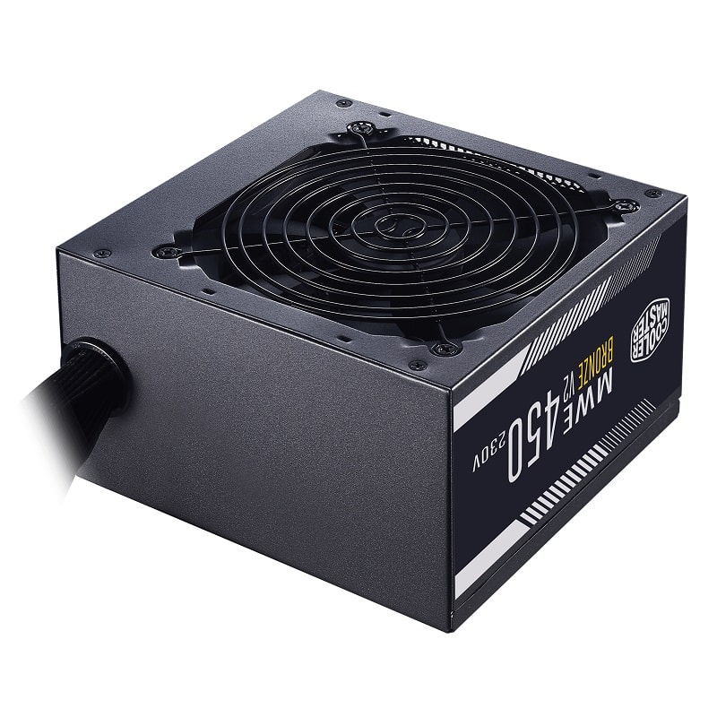 Захранване Cooler Master MWE 450W 80 Plus Bronze V2 - MPE-4501-ACABW-BEU