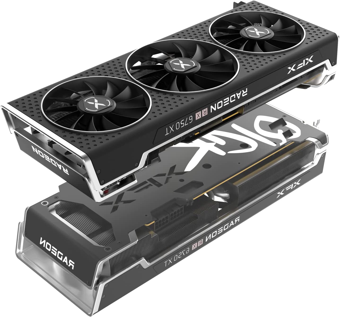 Видео карта XFX SPEEDSTER QICK 319 AMD Radeon RX 6750 XT Core 12GB