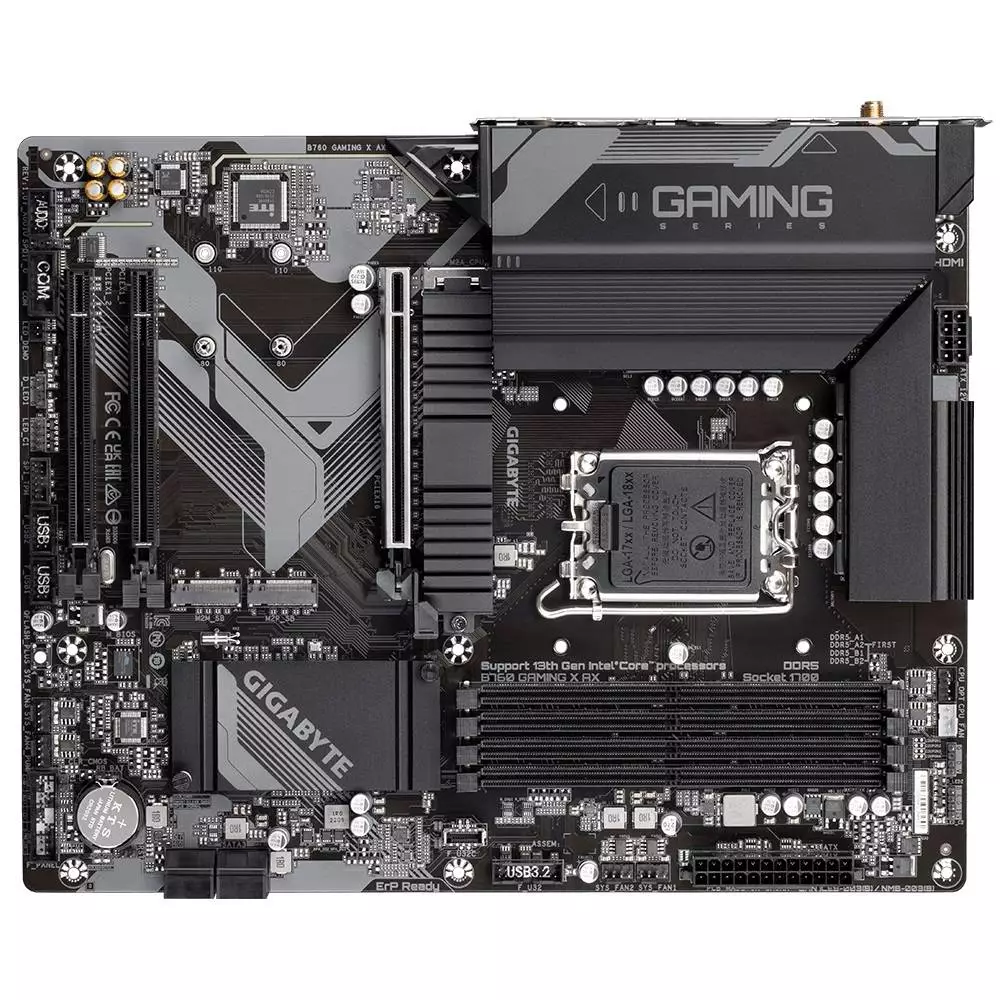 Дънна платка Gigabyte B760 GAMING X LGA1700 DDR5