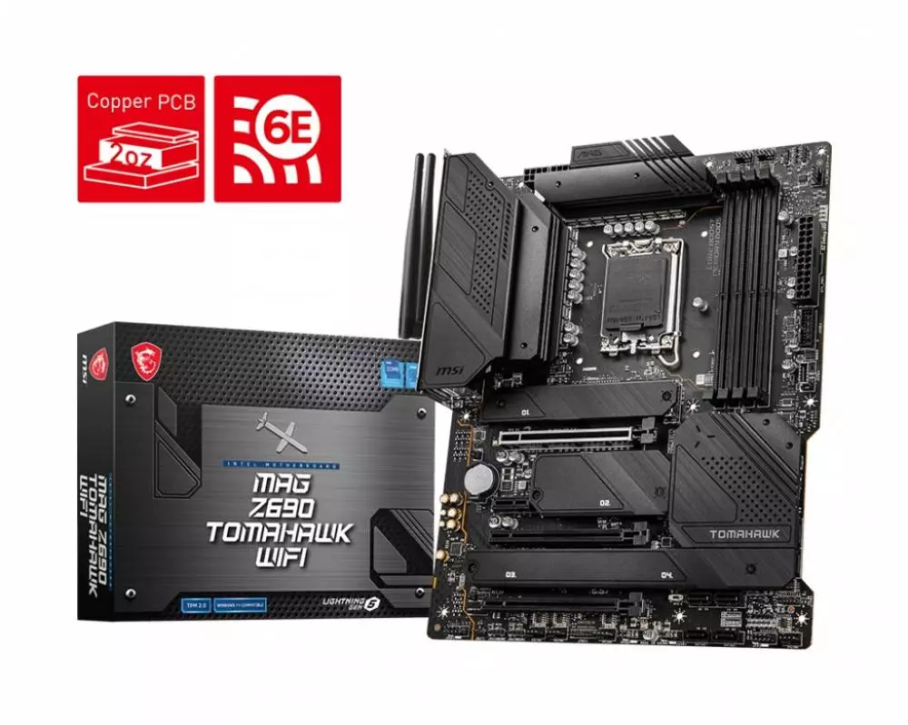 Дънна платка MSI MAG Z690 TOMAHAWK WIFI LGA1700 DDR5