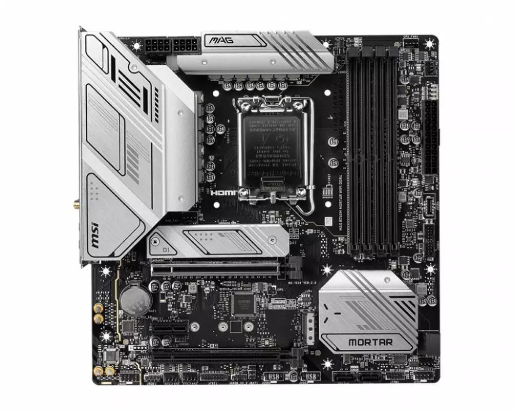 Дънна платка MSI MAG B760M MORTAR WIFI DDR4 LGA1700