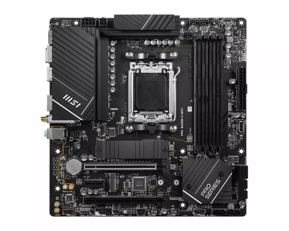 Дънна платка MSI PRO B650M-A WIFI AM5