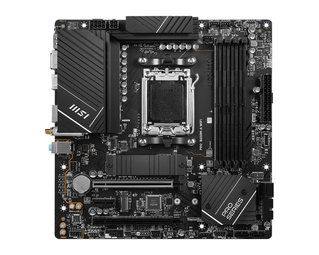 Дънна платка MSI PRO B650M-A WIFI AM5