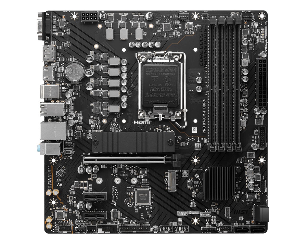 Материнська плата MSI PRO B760M-P DDR4 LGA1700
