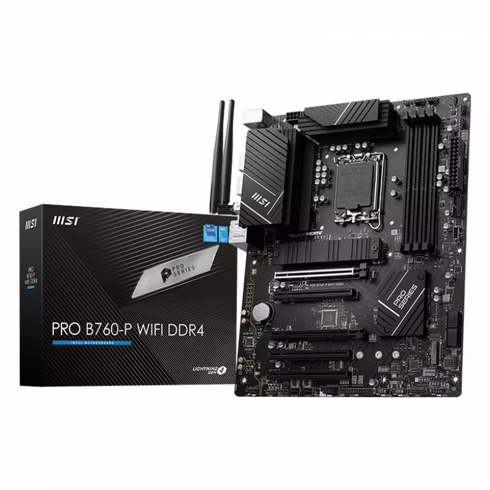 Дънна платка MSI PRO B760-P WIFI DDR4 LGA1700