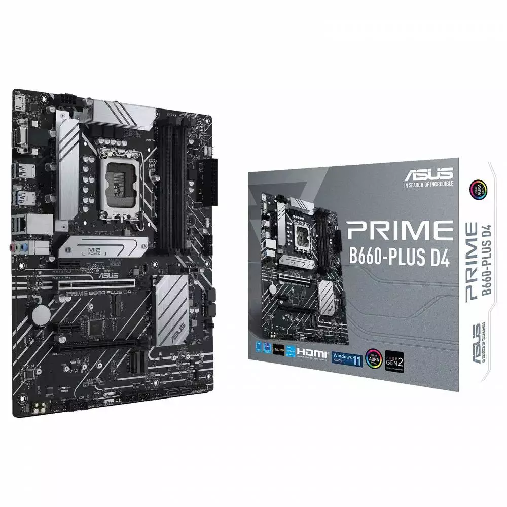 Дънна платка ASUS PRIME B660-PLUS D4 LGA1700