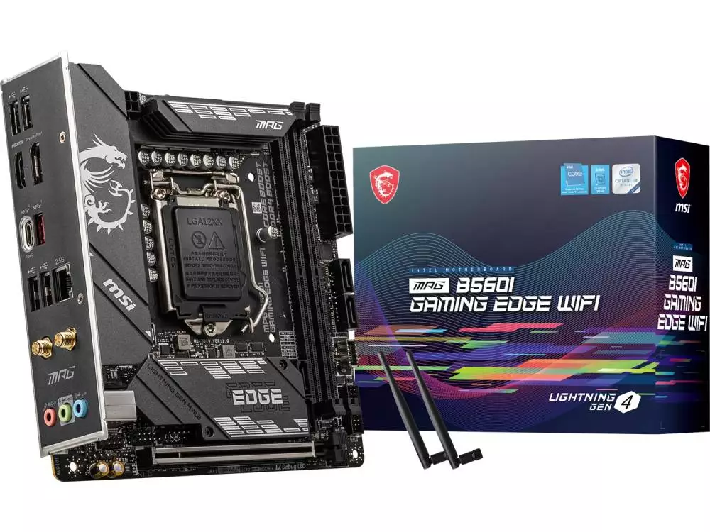 Дънна платка MSI MPG B560I GAMING EDGE WIFI ITX LGA1200