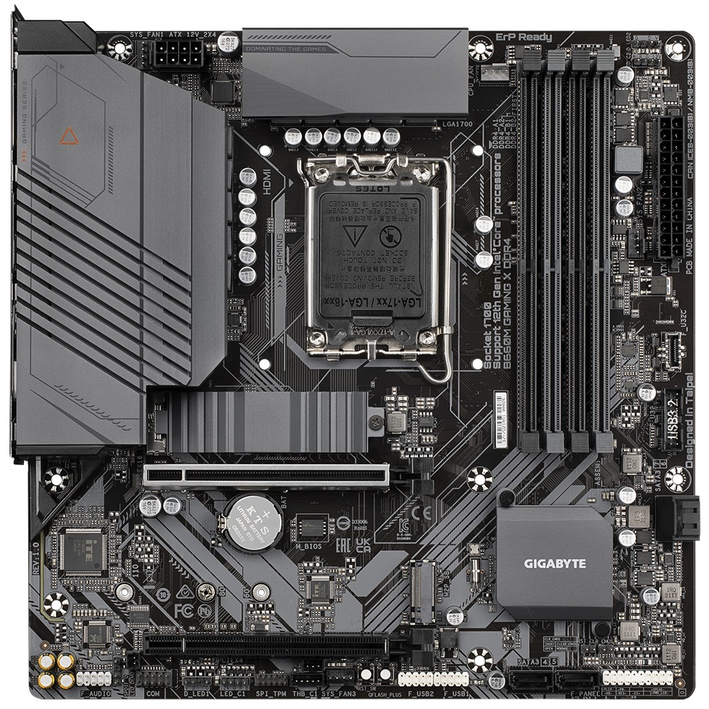 Дънна платка Gigabyte B660M GAMING X LGA1700 DDR4