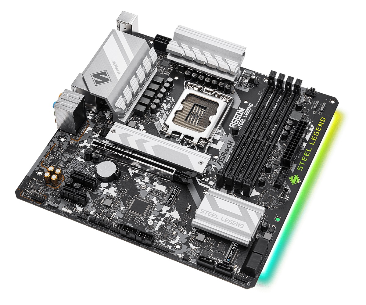 Дънна платка Asrock B660M Steel Legend LGA1700 DDR4