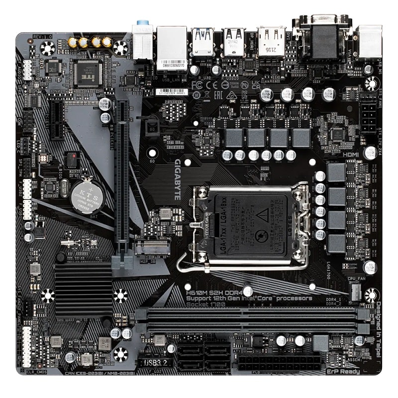 Дънна платка Gigabyte H610M S2H DDR4 LGA1700