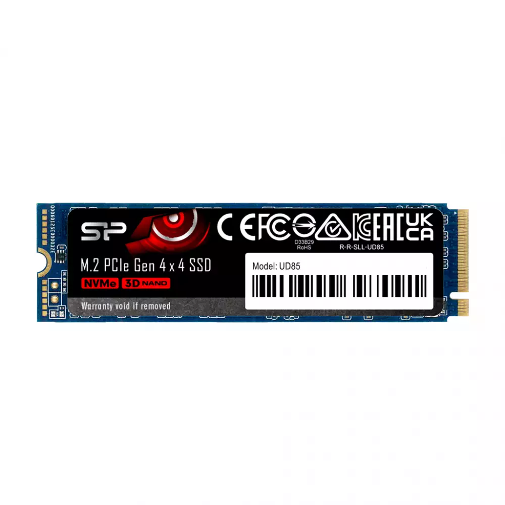 Δίσκος SSD Silicon Power UD85 1TB M.2 2280 NVMe PCIe Gen 4x4 - SP01KGBP44UD8505