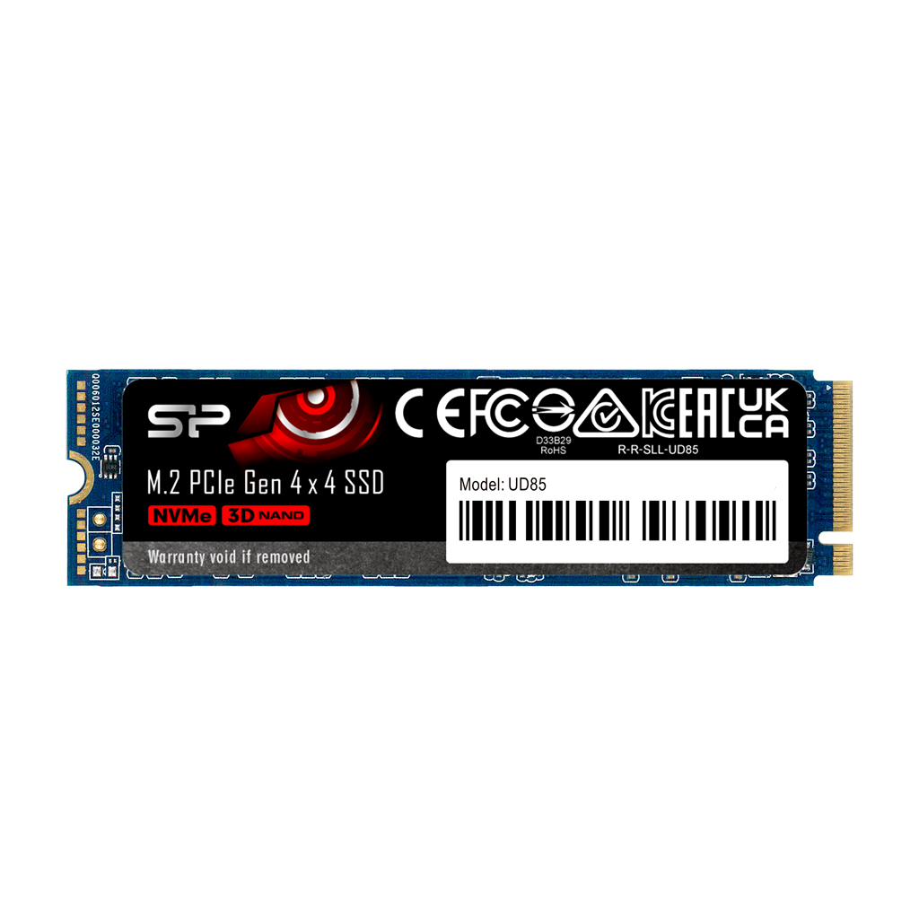 Диск SSD Silicon Power UD85 2TB M.2 2280 NVMe PCIe Gen 4x4 - SP02KGBP44UD8505