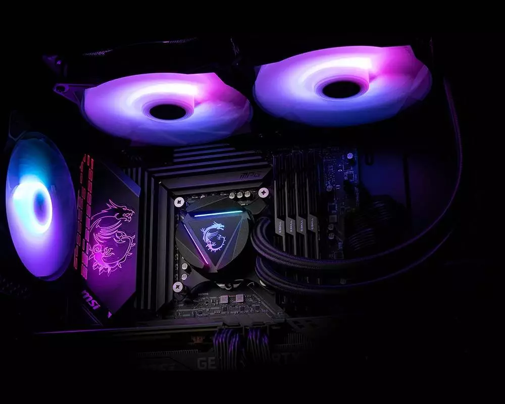 Водно охлаждане за процесор MSI MAG CORELIQUID 280R ARGB