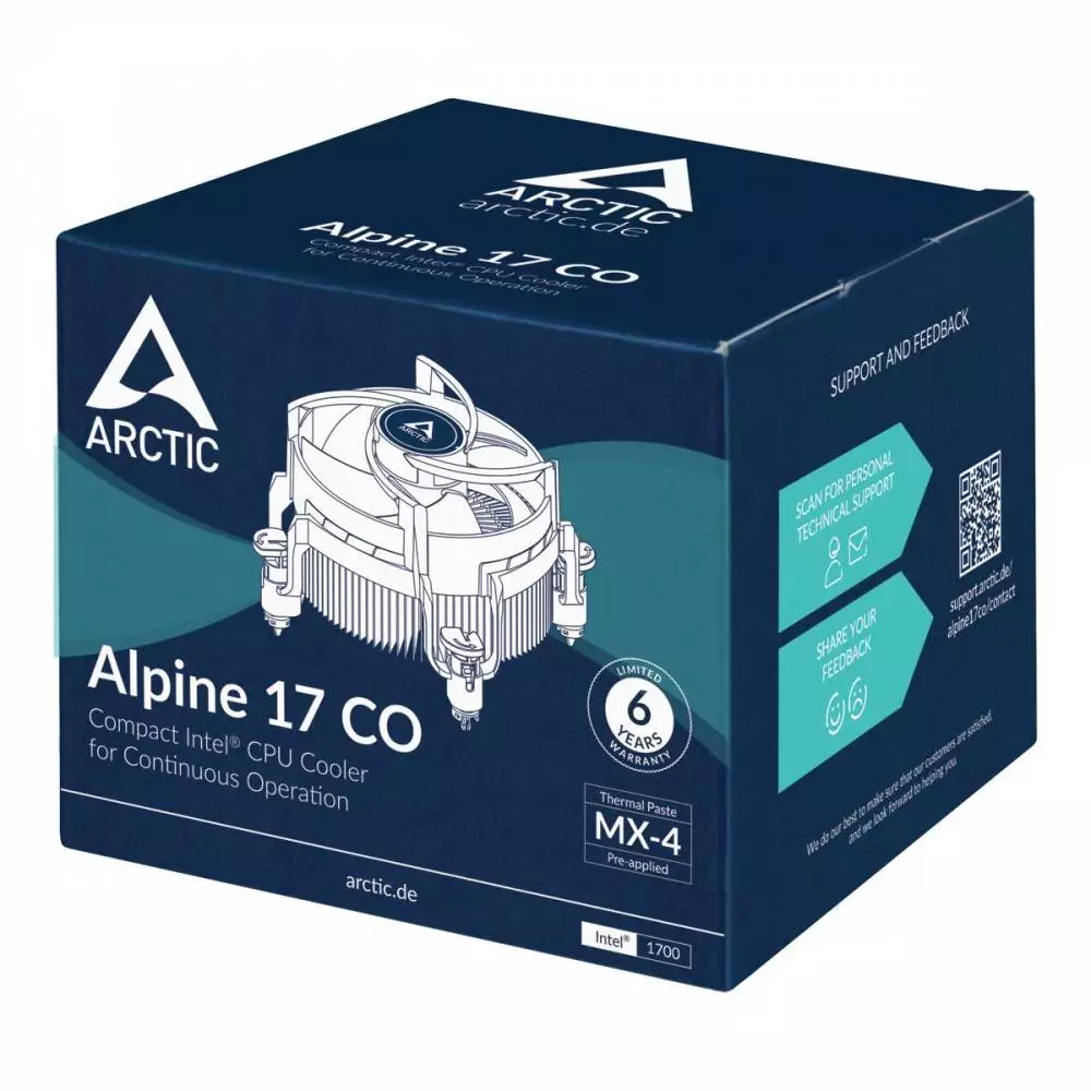Arctic Alpine 17 CO Processor Cooling - ACALP00041A