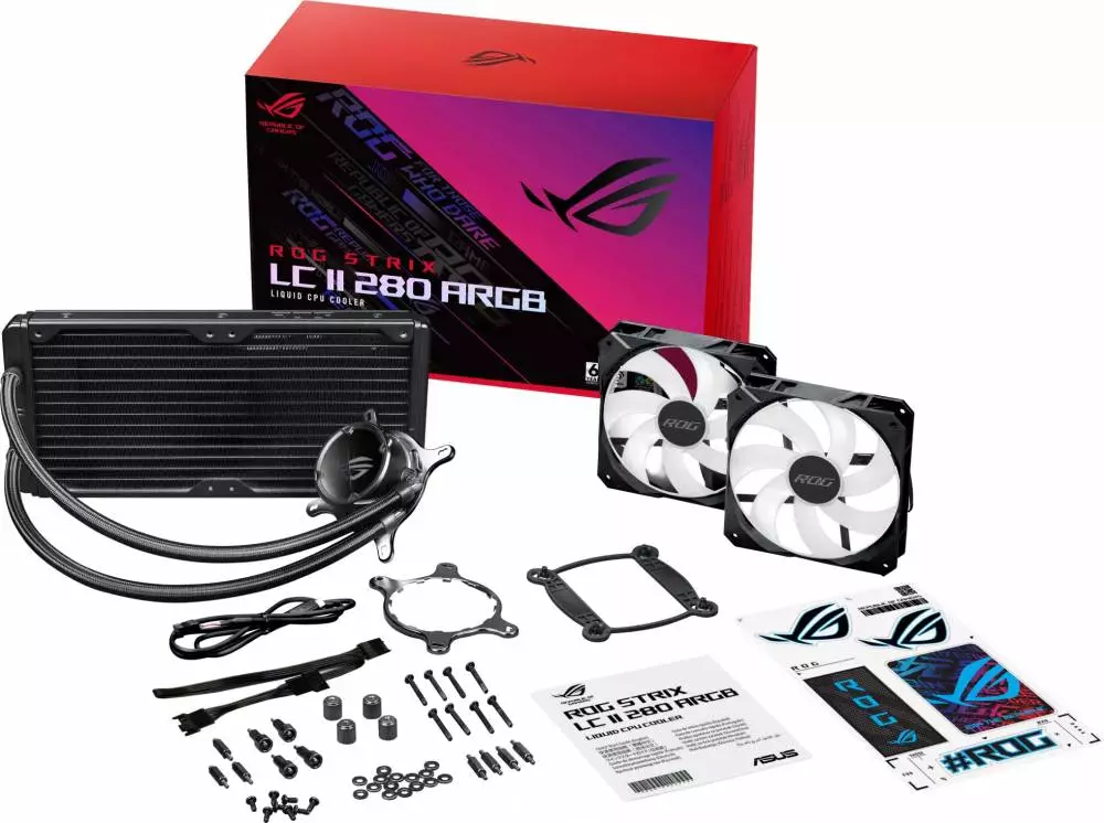 Охладител за процесор ASUS ROG STRIX LC II 280 ARGB