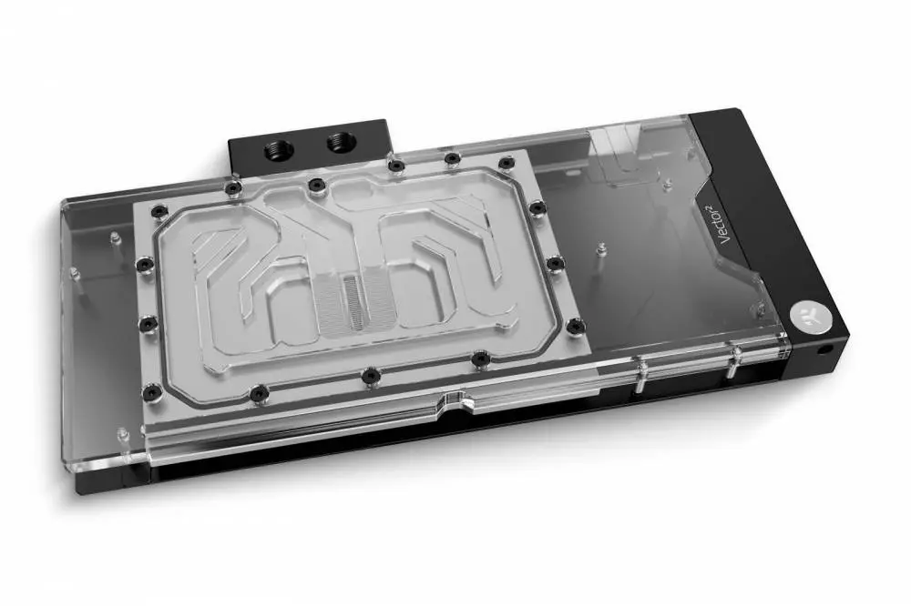 Воден блок за видео карта EK-Quantum Vector&sup2; Trio RTX 4080 D-RGB - Nickel + Plexi