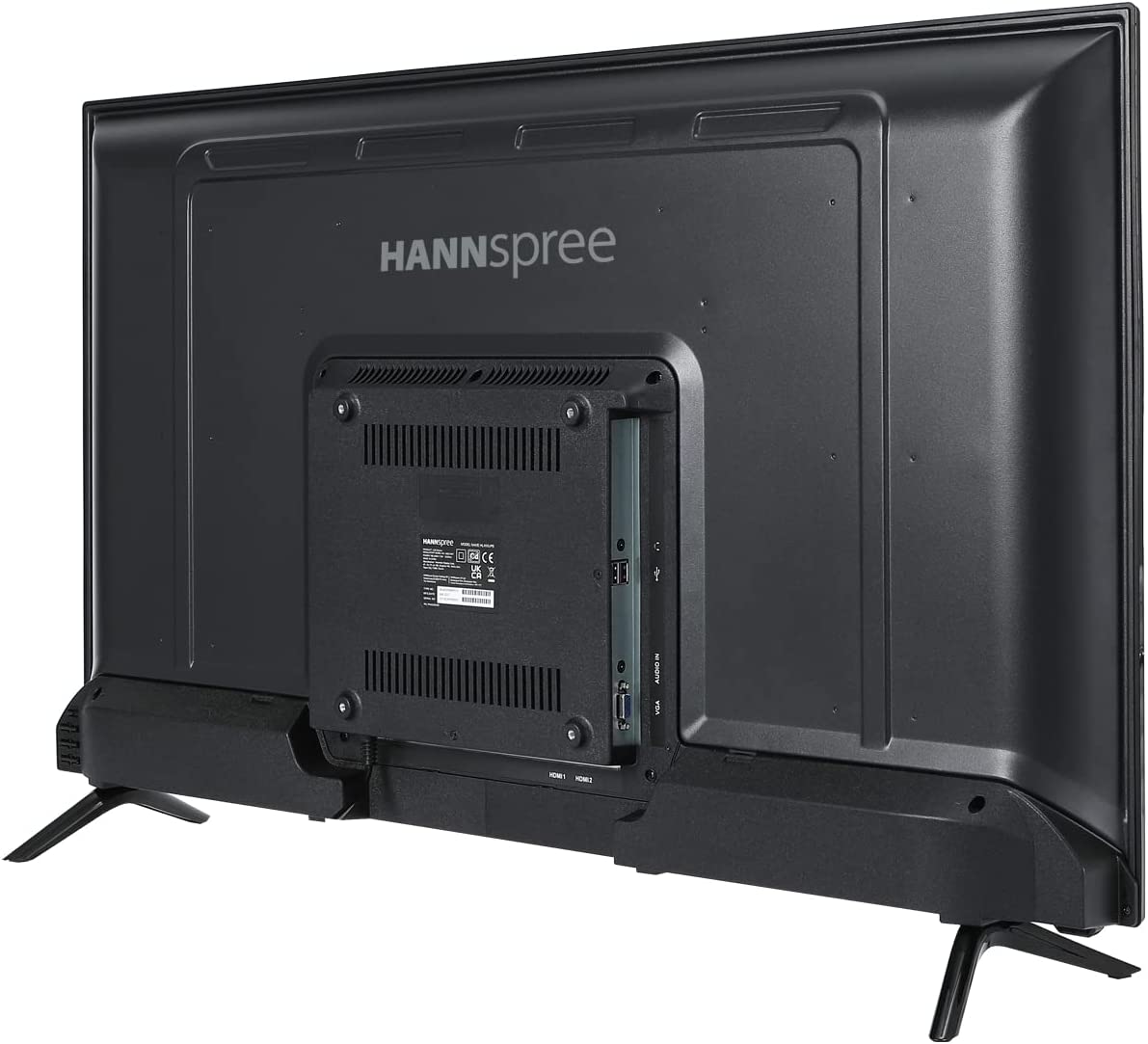 Монитор HANNSPREE HL400UPB, 39.5", IPS, FHD 1920x1080, D-Sub, HDMI, USB Media Player, Черен