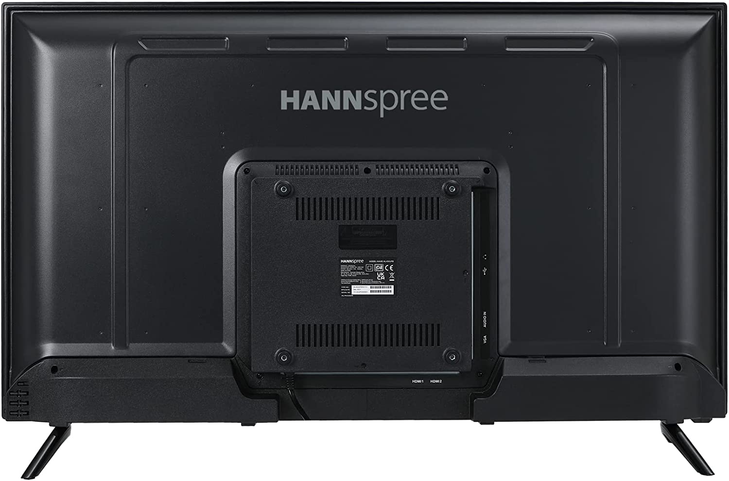 Монитор HANNSPREE HL400UPB, 39.5", IPS, FHD 1920x1080, D-Sub, HDMI, USB Media Player, Черен