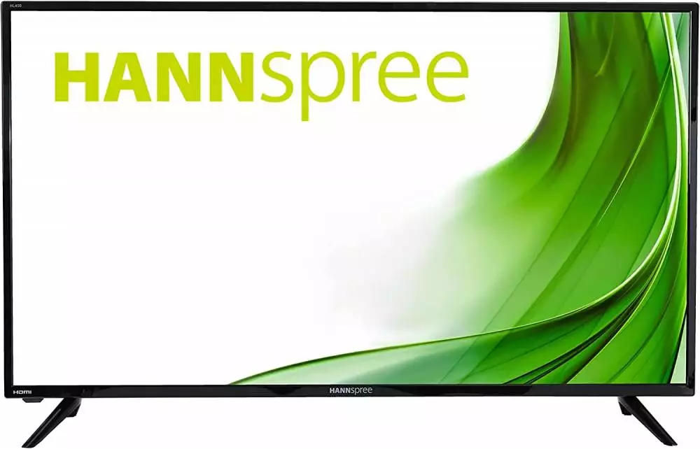 Монитор HANNSPREE HL400UPB, 39.5", IPS, FHD 1920x1080, D-Sub, HDMI, USB Media Player, Черен