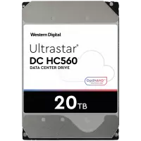 Твърд диск WD ULTRASTAR DC HC560 3.5&rsquo;&rsquo;, 20TB, 512MB, 7200 RPM, SAS 12Gb/s - WUH722020BL5204