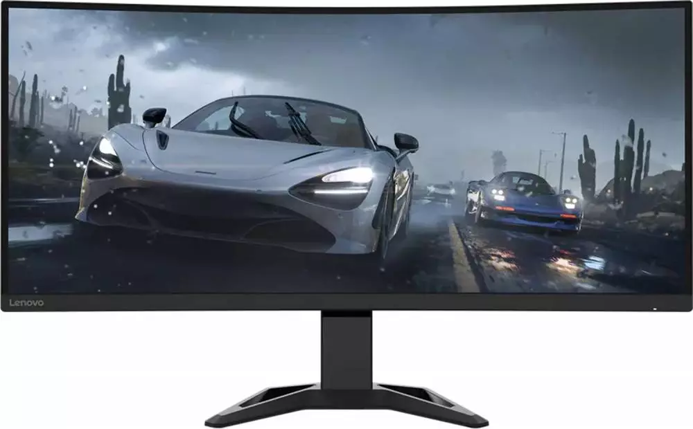 Монитор Lenovo 34" G34W-30 Curved, 66F1GAC1EU, VA, 3440x1440, 165Hz, 0.5ms, AMD FreeSync