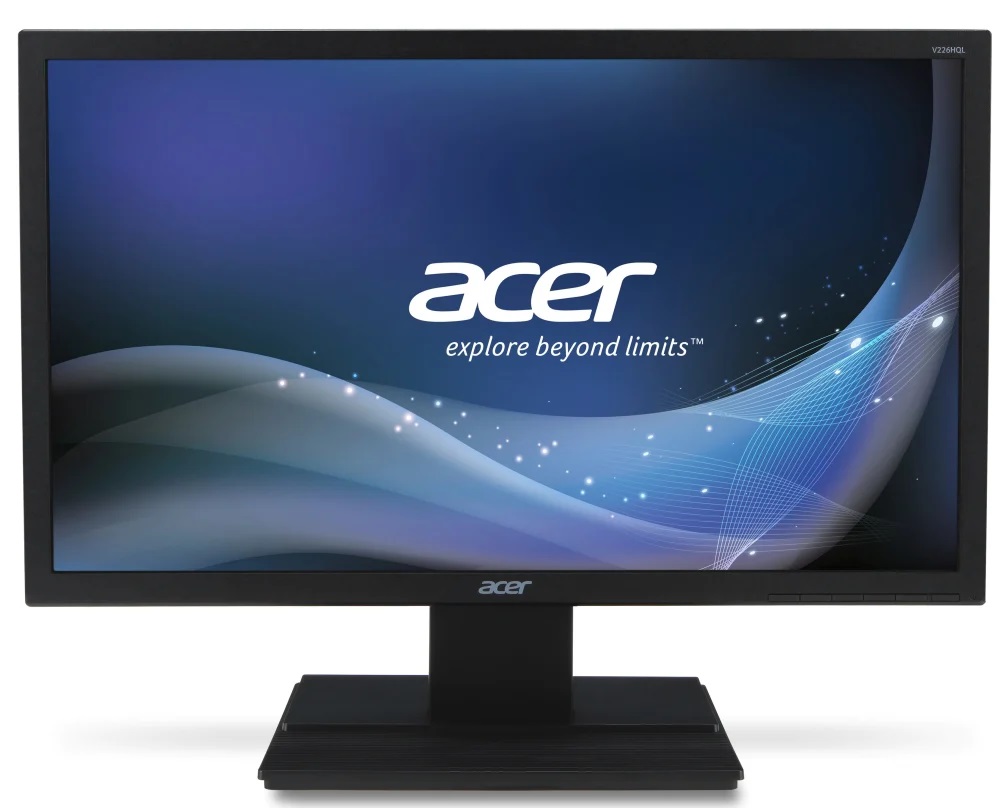 Монитор Acer V226HQLBID 21.5", FHD 1920x1080, 60Hz, 5ms, VGA, HDMI