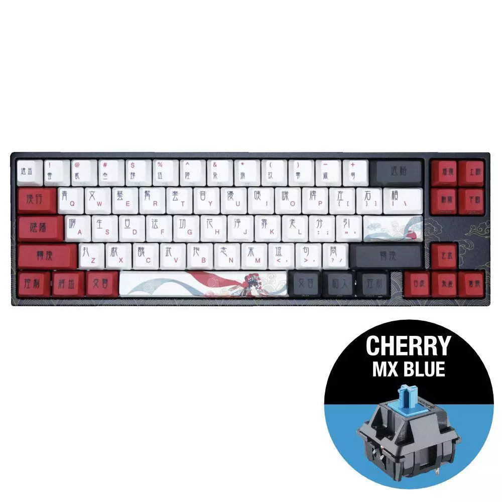 Геймърскa клавиатура Ducky x Varmilo Miya Beijing Opera 65% Cherry MX Blue
