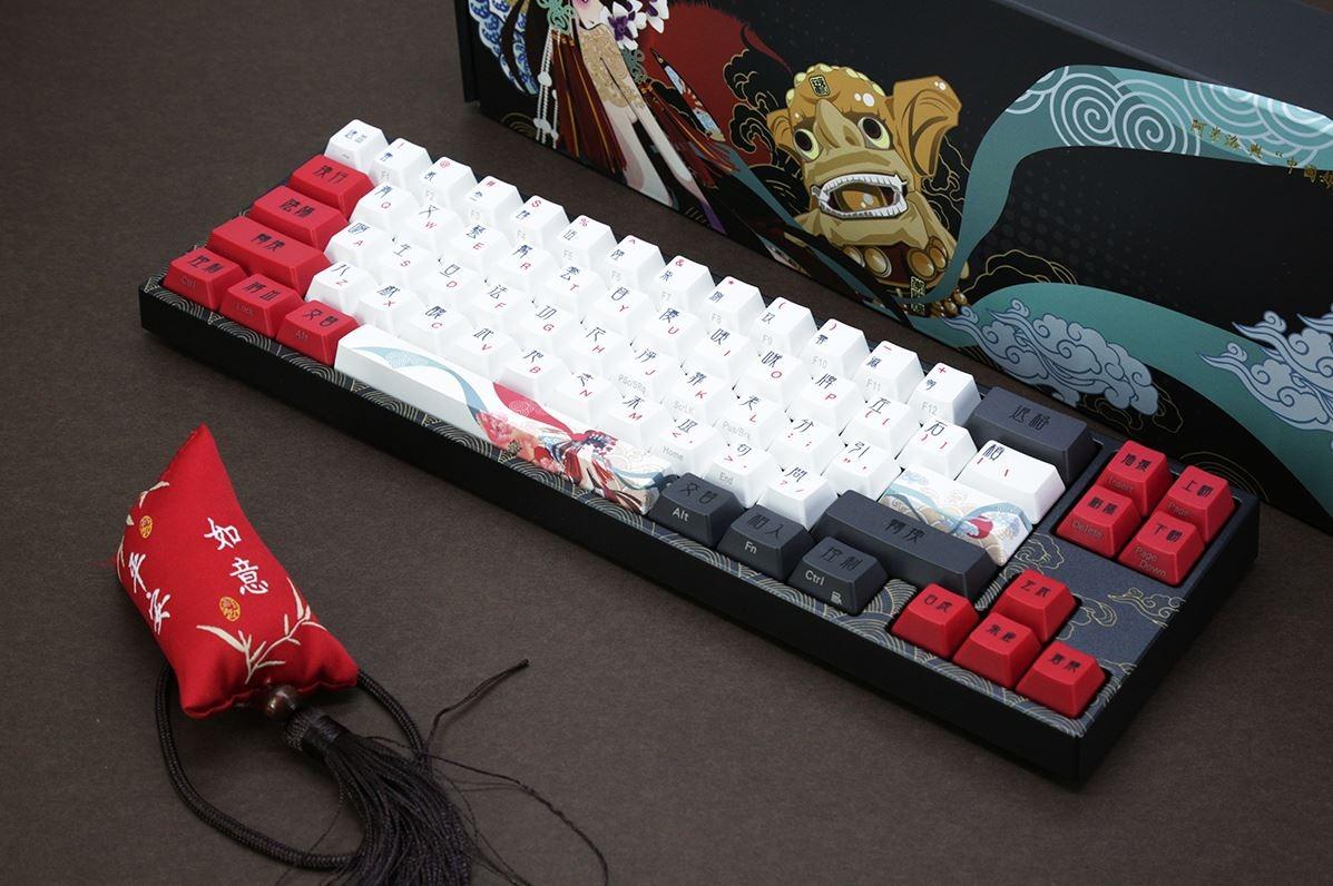 Геймърскa клавиатура Ducky x Varmilo Miya Beijing Opera 65% Cherry MX Blue