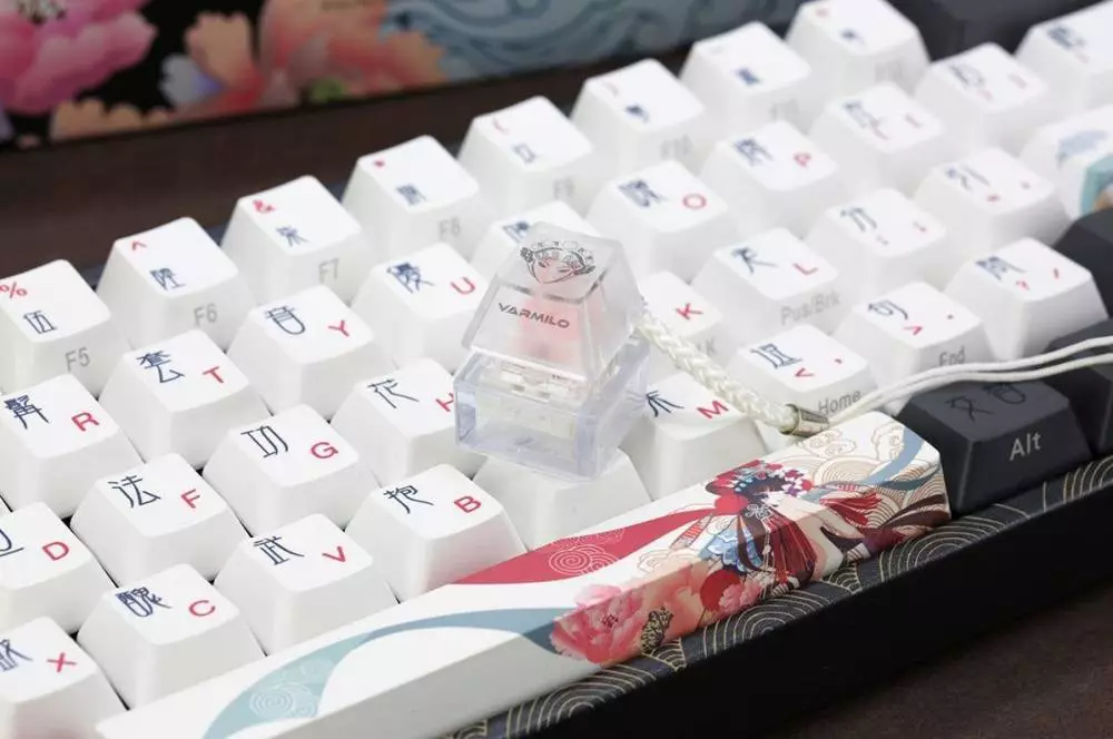 Геймърскa клавиатура Ducky x Varmilo Miya Beijing Opera 65% Cherry MX Blue
