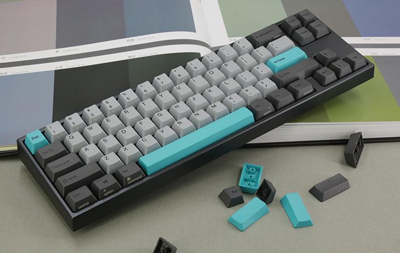 Геймърскa клавиатура Ducky x Varmilo Miya Mac Moonlight 65% Cherry MX Silent Red