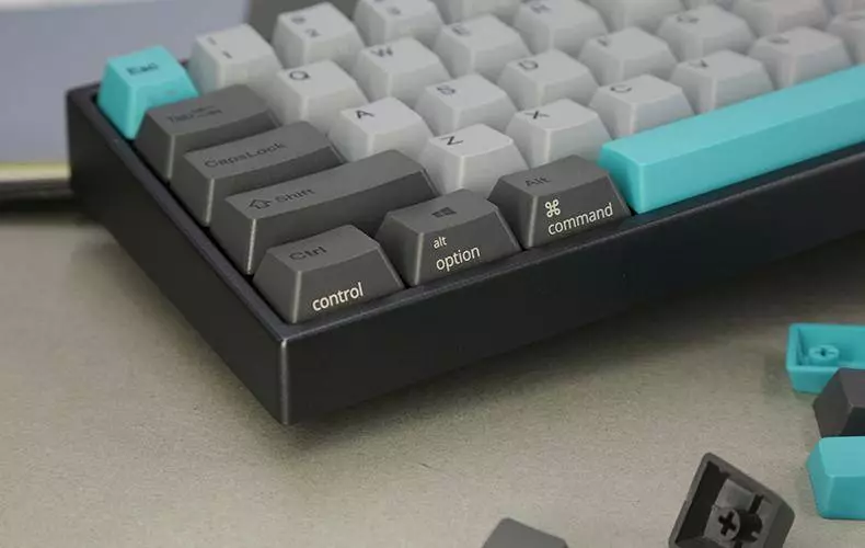 Геймърскa клавиатура Ducky x Varmilo Miya Mac Moonlight 65% Cherry MX Red