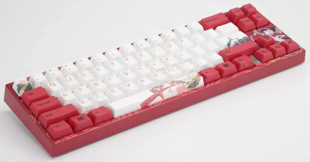 Геймърскa клавиатура Ducky x Varmilo Miya Koi 65%, Cherry MX Blue