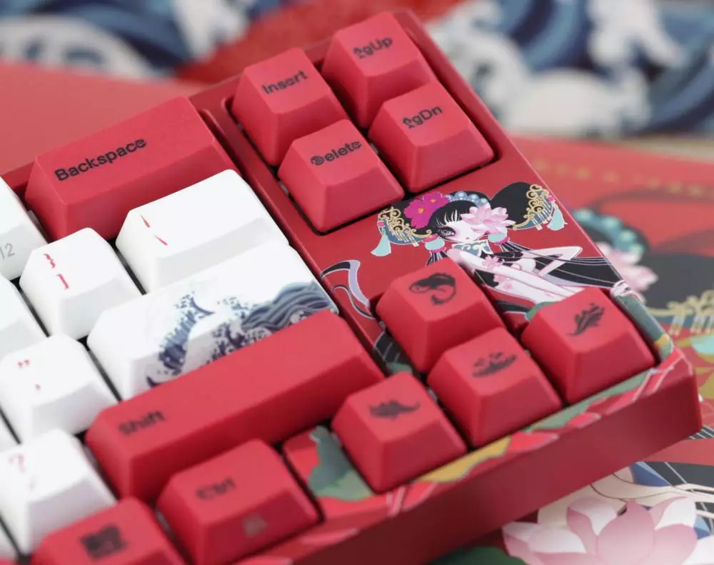 Геймърскa клавиатура Ducky x Varmilo Miya Koi 65% Cherry MX Red