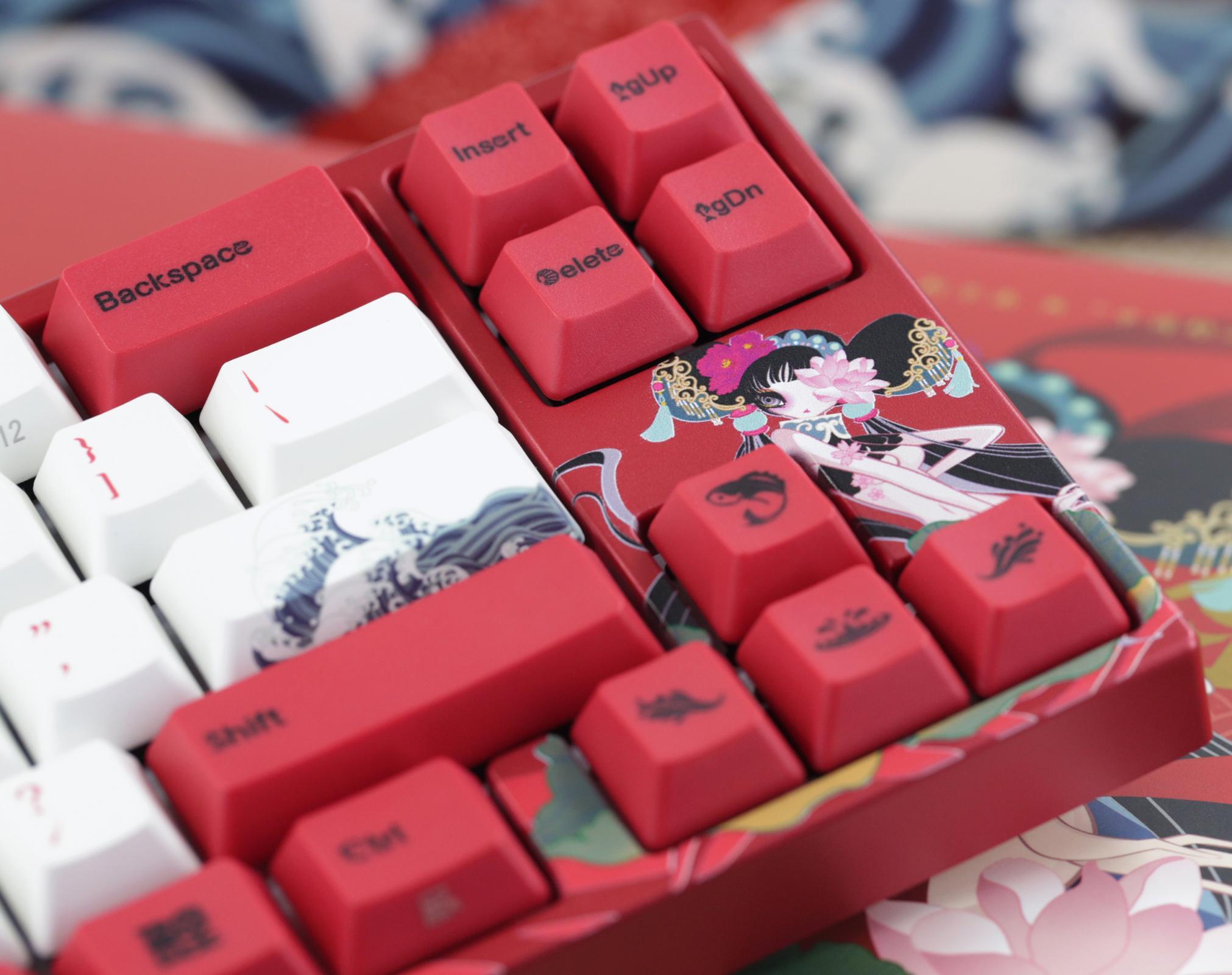 Геймърскa клавиатура Ducky x Varmilo Miya Koi 65% Cherry MX Red