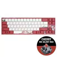 Геймърскa клавиатура Ducky x Varmilo Miya Koi 65% Cherry MX Silent Red