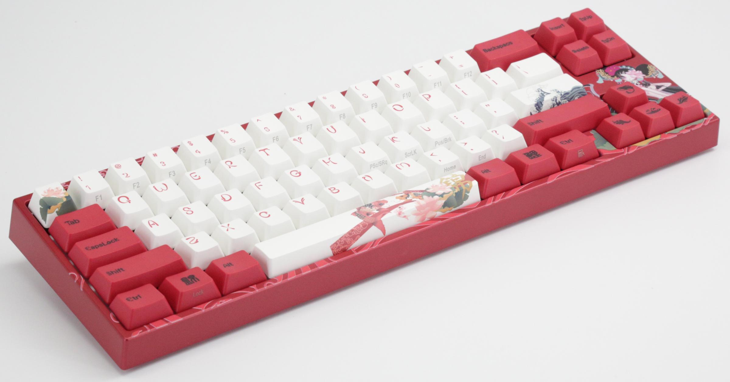 Геймърскa клавиатура Ducky x Varmilo Miya Koi 65% Cherry MX Silent Red