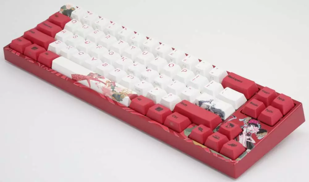 Геймърскa клавиатура Ducky x Varmilo Miya Koi 65% Cherry MX Silent Red