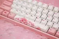 Геймърскa клавиатура Ducky x Varmilo Miya Sakura V2 65% Cherry MX Blue