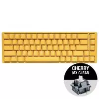 Геймърскa клавиатура Ducky One 3 Yellow SF 65% Cherry MX Clear